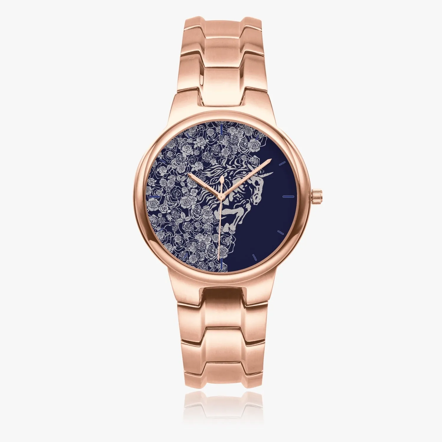 Lee EXCELLENT Stainless Steel Quartz Watch - Navy [Womens]