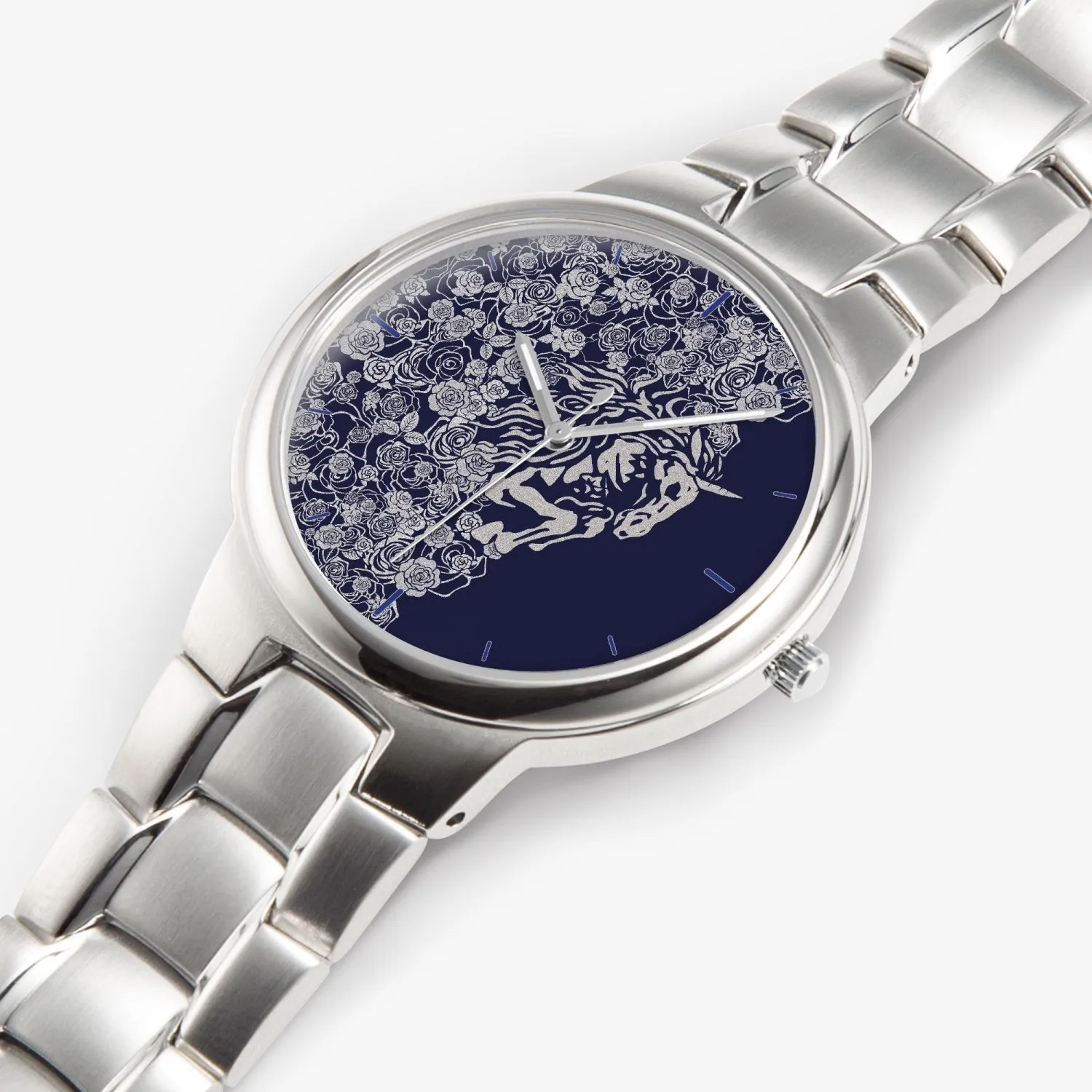 Lee EXCELLENT Stainless Steel Quartz Watch - Navy [Womens]