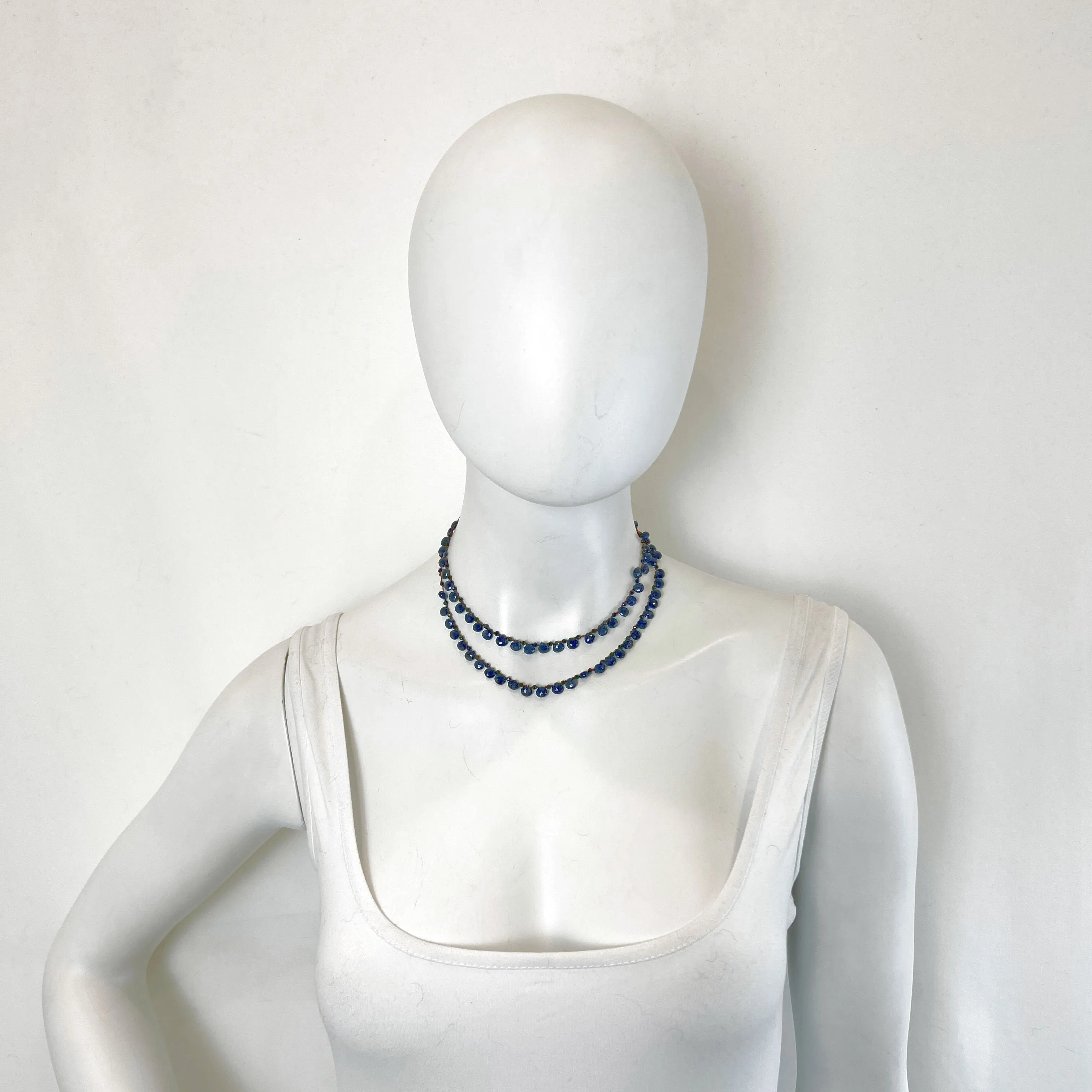 Lena Skadegard Sapphire Petal Necklace