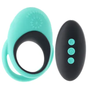 Link Up Remote Alpha Vibrating Dual Cock Ring