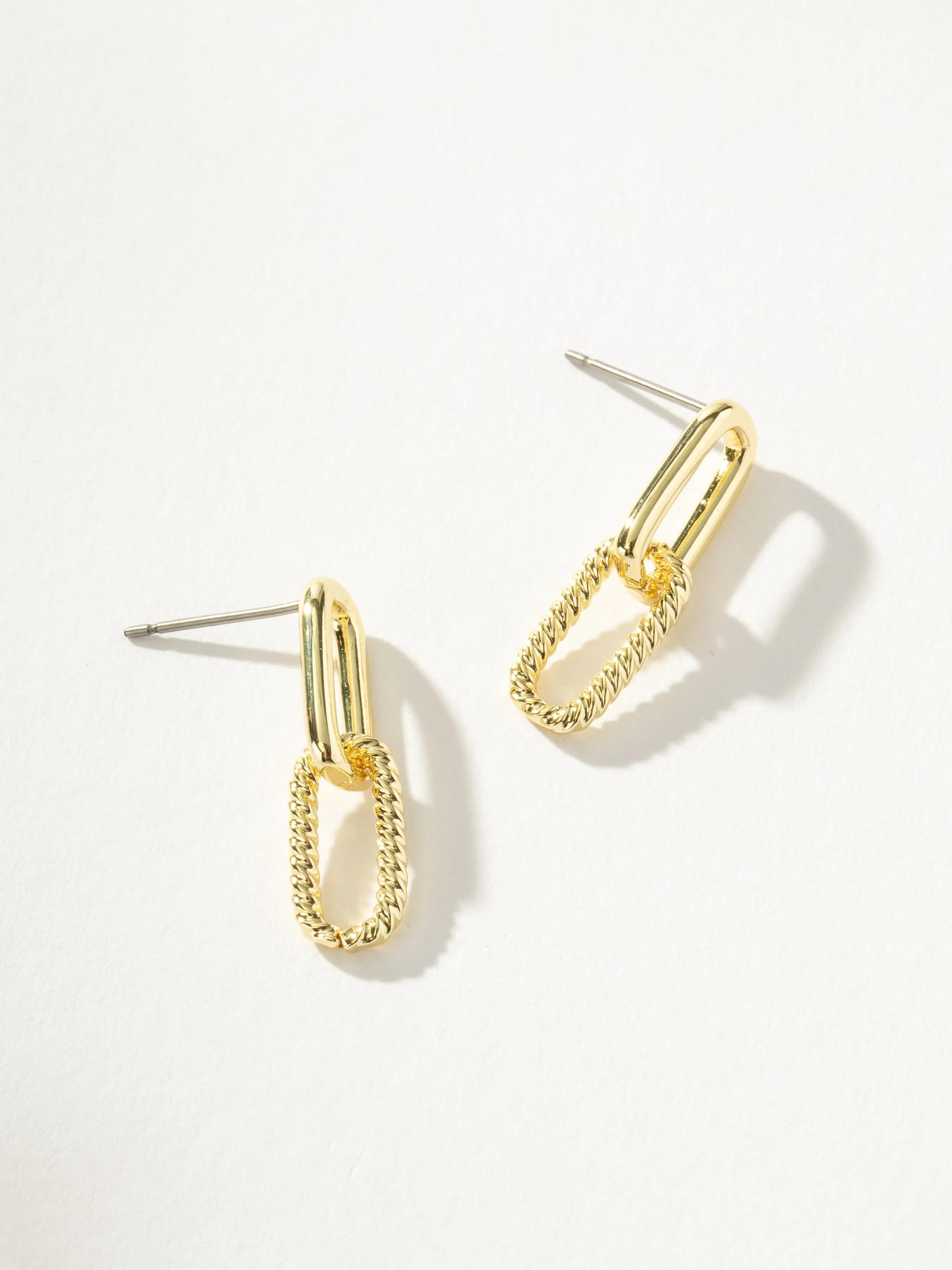 Linked Chain Earrings