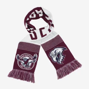 Manly Sea Eagles NRL Mens Adults Linebreak Scarf