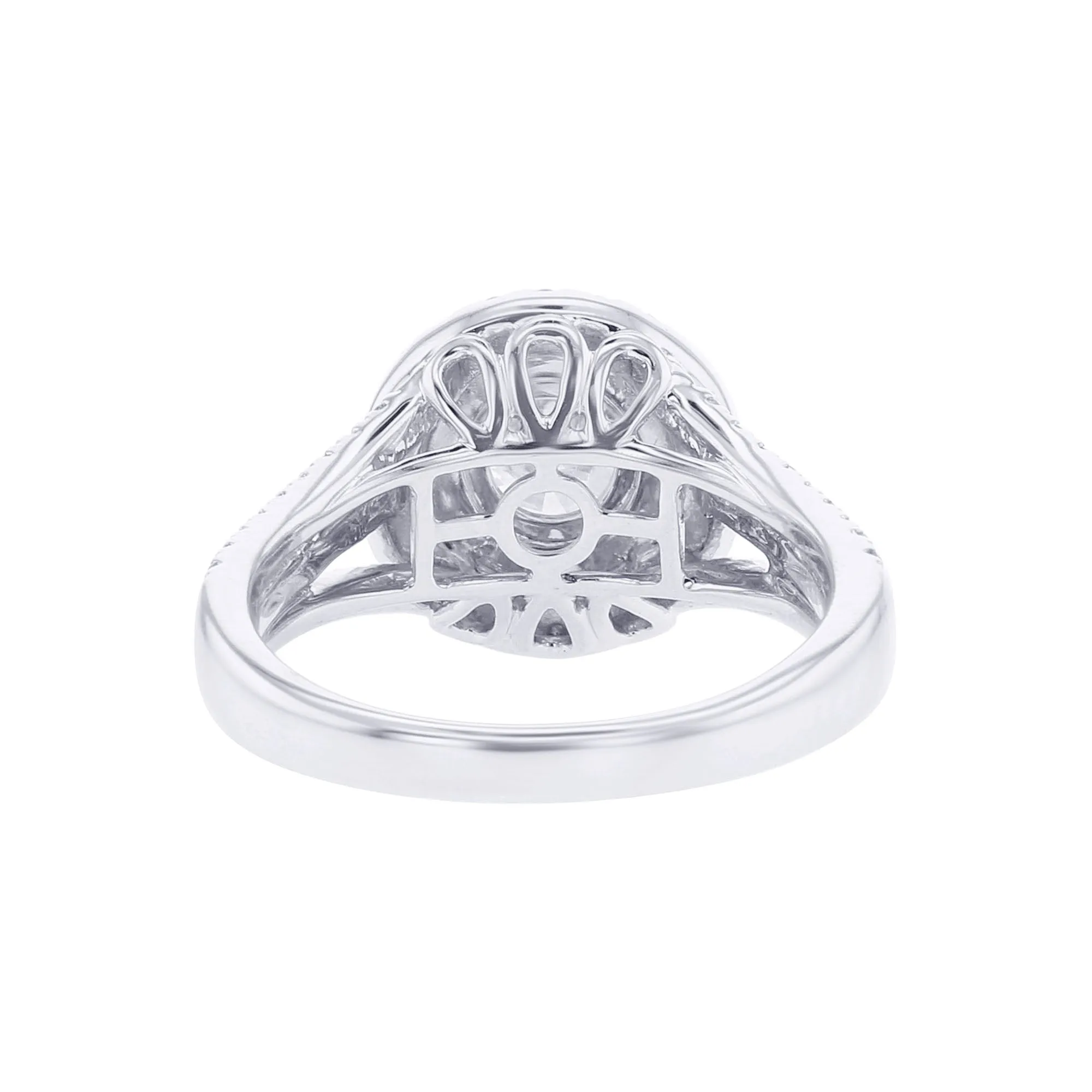 Millie Round Double Halo Ready for Love Diamond Engagement Ring