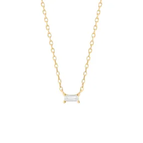 Mini Baguette Necklace