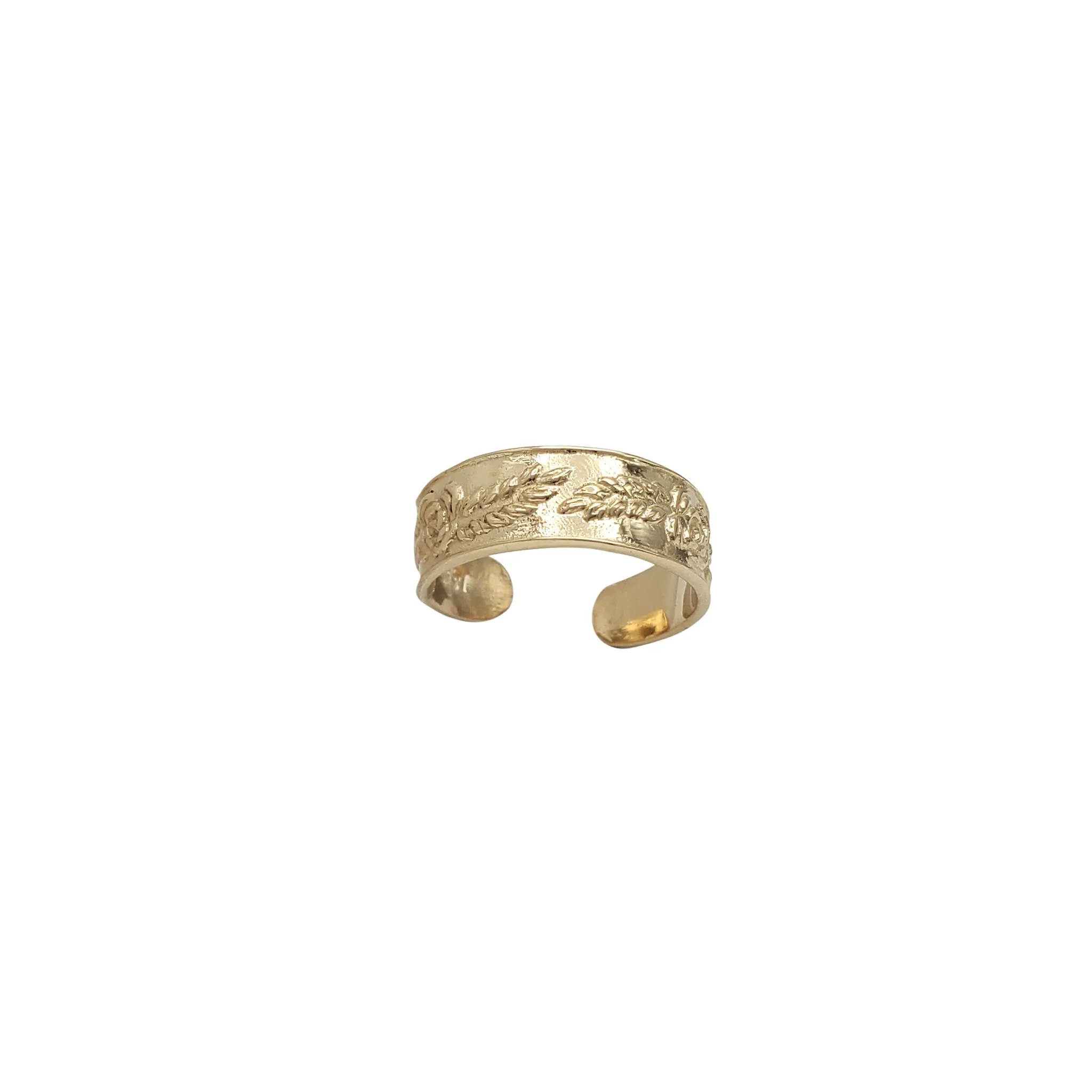 Mistletoe Rose Flower Toe Ring (14K)