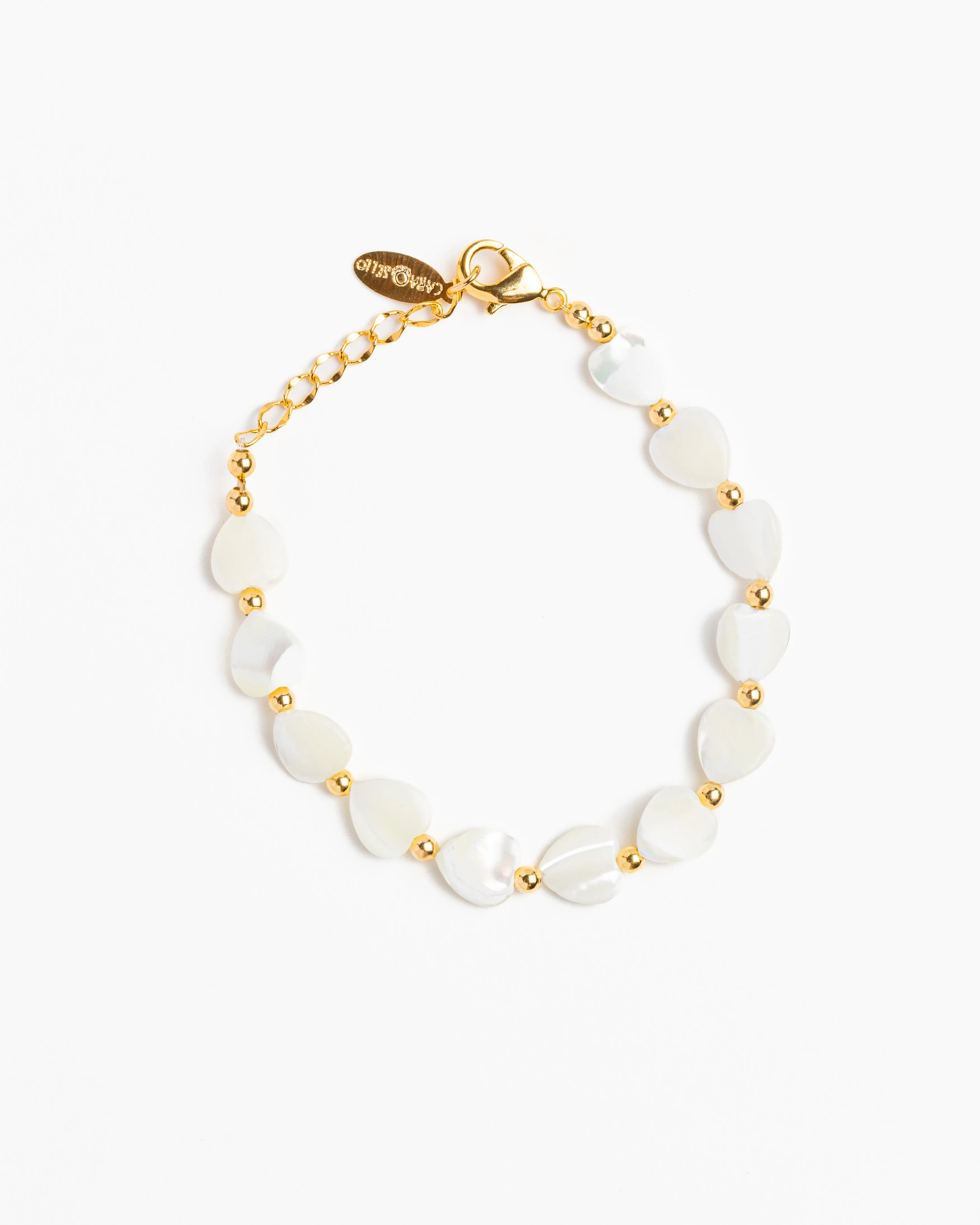 Nacre Heart Bracelet