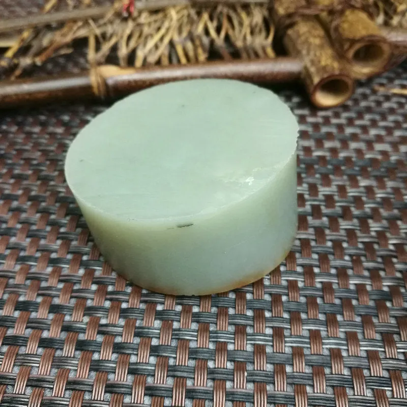 Natural Hetian Jade Rough Nephrite Raw (167g,5.5X2.9X2cm)