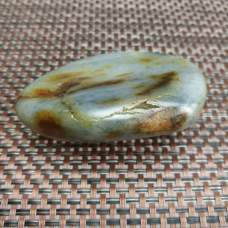 Natural Hetian Jade Rough Nephrite Raw (204g,8.3X5.8X2.8cm)