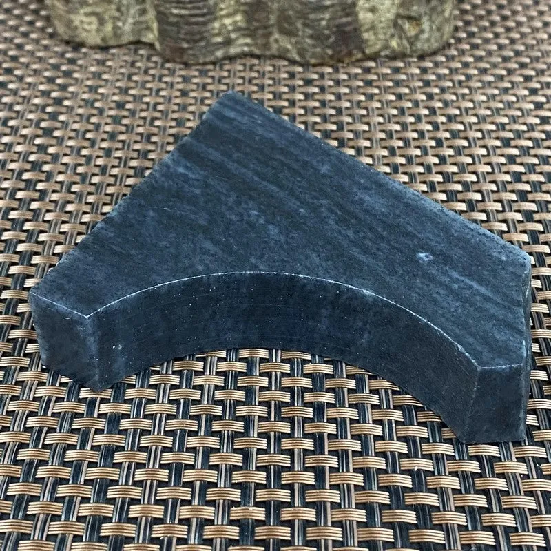 Natural Hetian Jade Rough Nephrite Raw (255g,9.1X8.5X1.8cm)