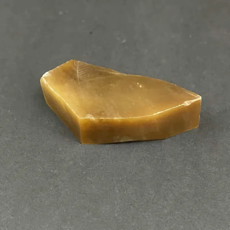 Natural Hetian Jade Rough Nephrite Raw (29g,5.1X2.3X1.2cm)