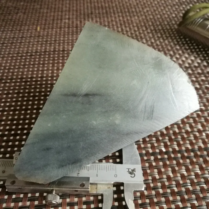 Natural Hetian Jade Rough Nephrite Raw (399g, 8X7X5.5cm)