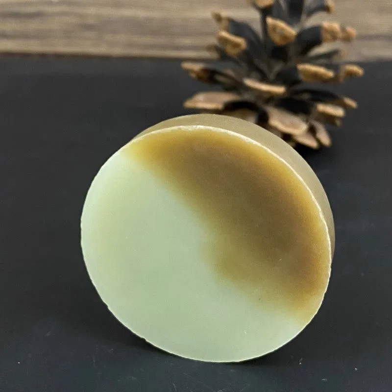 Natural Hetian Jade Rough Nephrite Raw (79g,5.6X1.0cm)