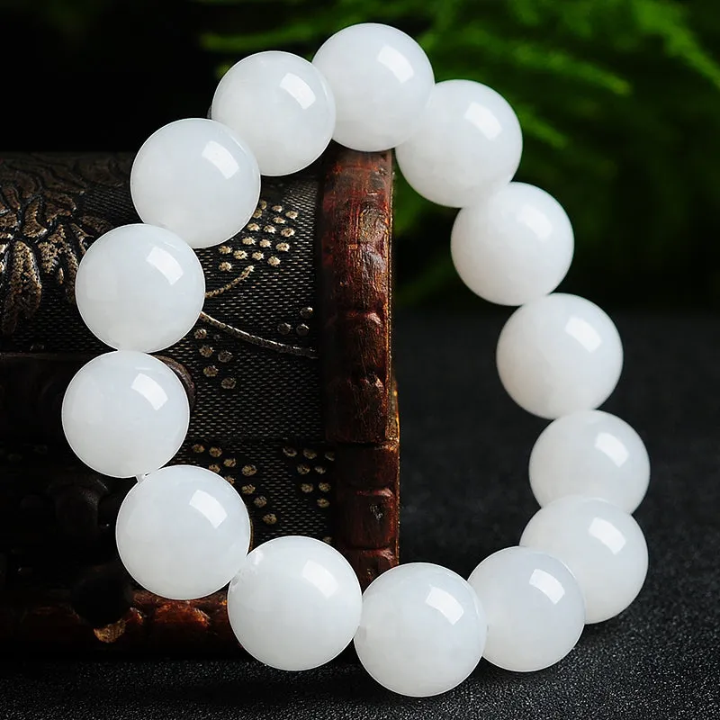 Natural Jade Bracelet Nephrite Bracelet BT143