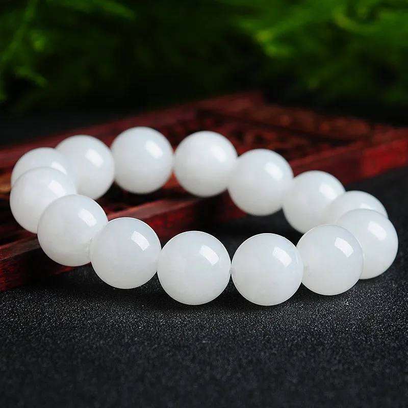 Natural Jade Bracelet Nephrite Bracelet BT143