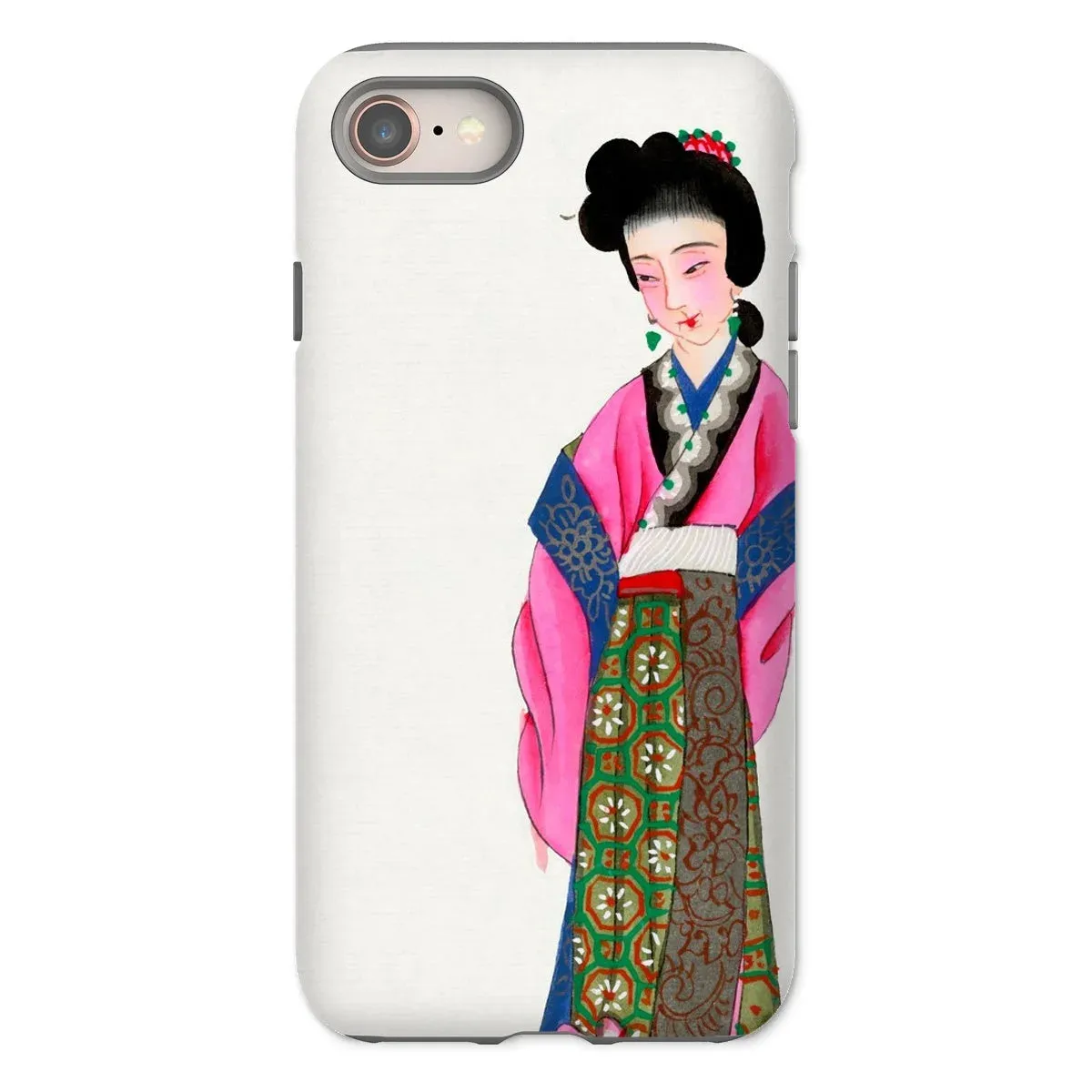 Noblewoman - Manchu Fashion Art iPhone Case