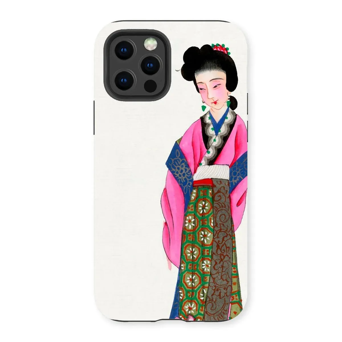 Noblewoman - Manchu Fashion Art iPhone Case