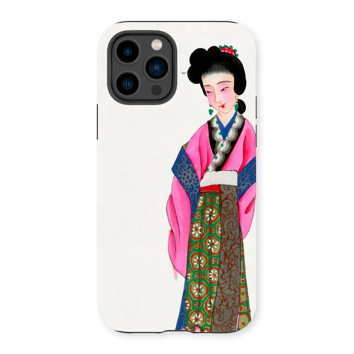 Noblewoman - Manchu Fashion Art iPhone Case