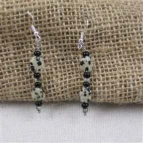 Poppy Seed Jasper Gemstone Earrings