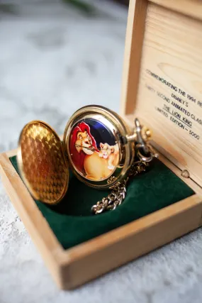 Premium Vintage: Mufasa & Simba Pocketwatch