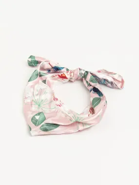 Printed Silk Scarf Headband