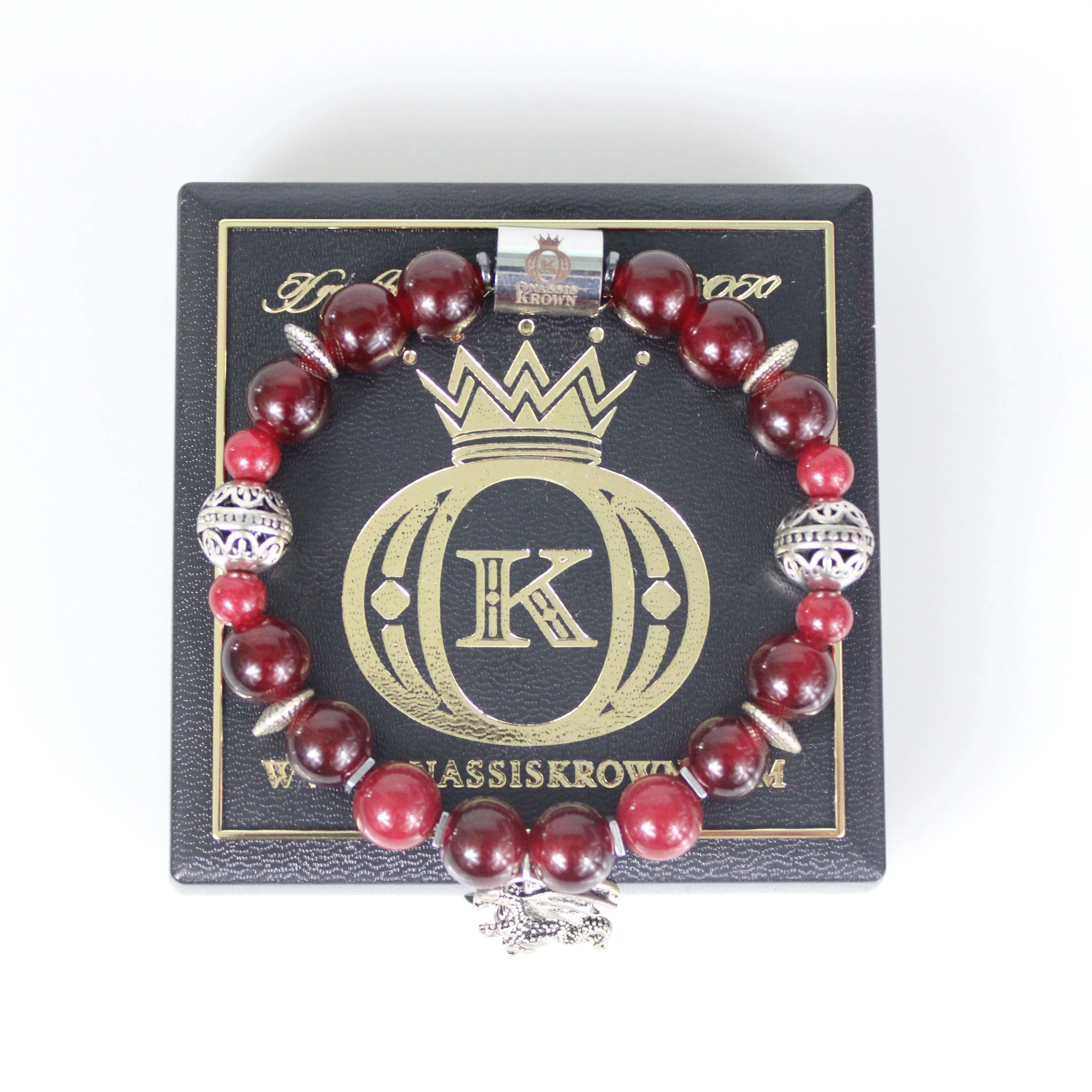 Red Dragon Charm Bracelet