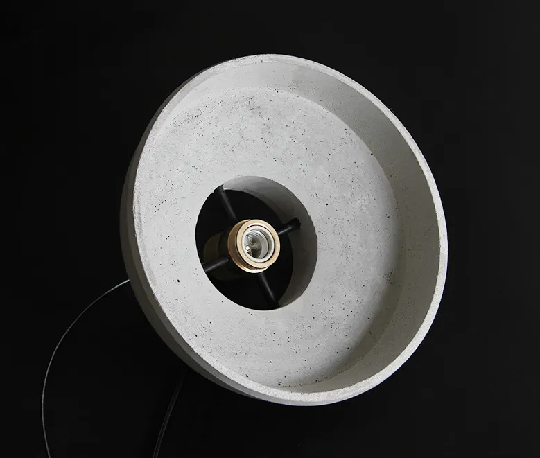 Rikard Scandinavian Unique Cement Pendant Light