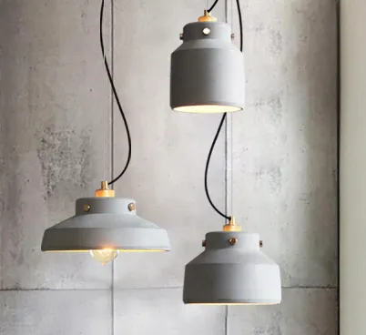 Rikard Scandinavian Unique Cement Pendant Light