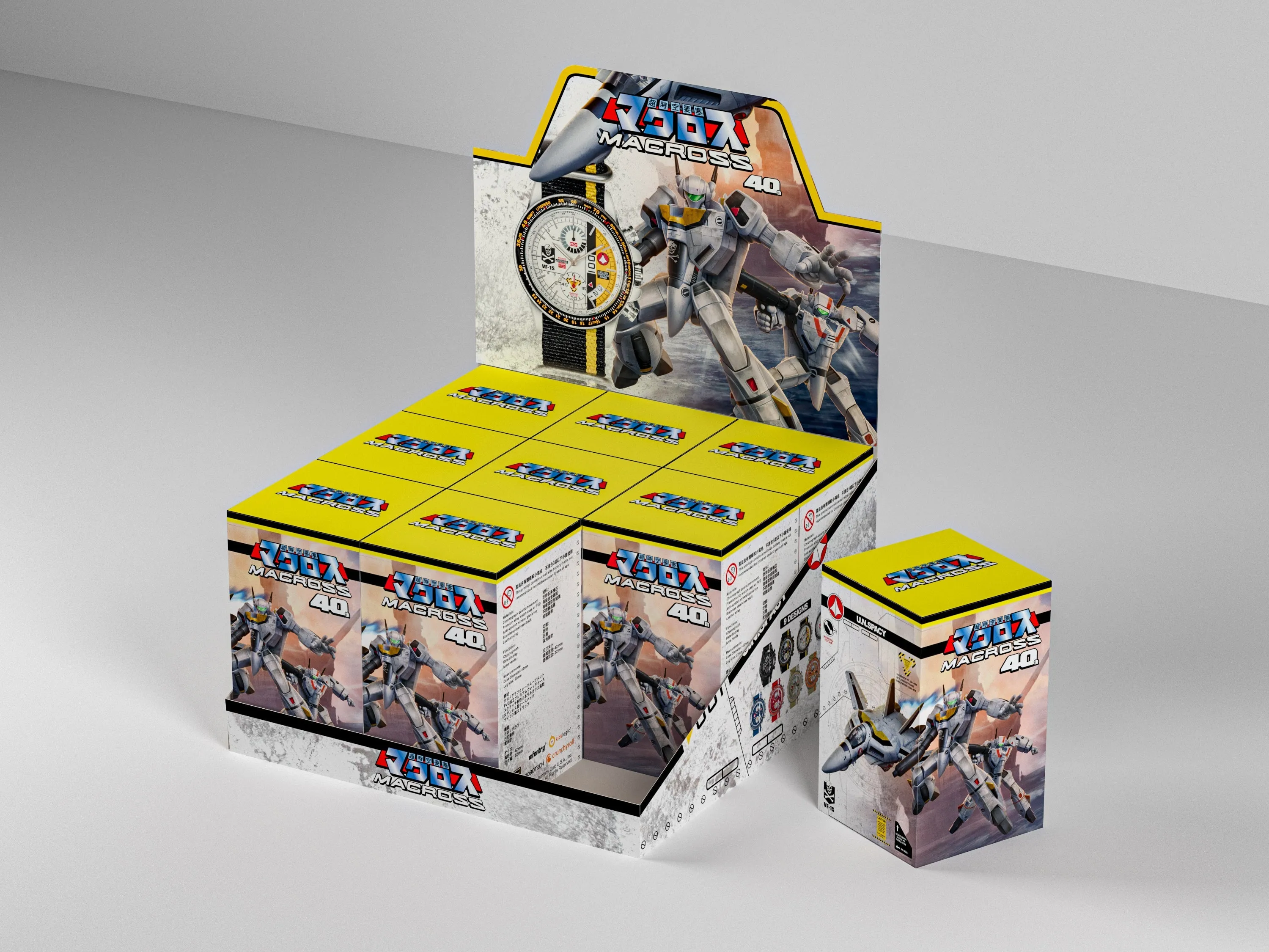 Robotech Macross Watch Blind Box Series (Random)