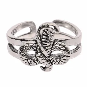 Ronnie Snake 925 Sterling Silver Adjustable Toe Ring