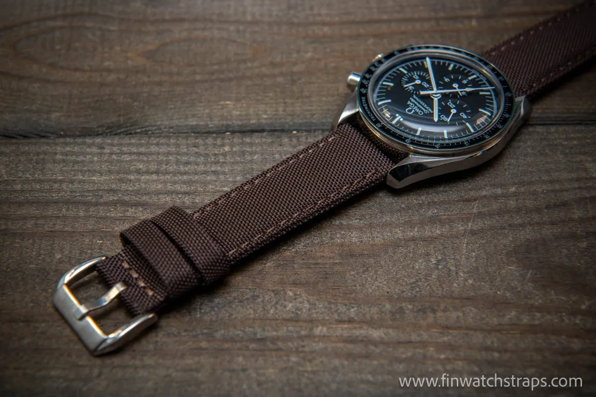 Sailcloth waterproof watch strap.