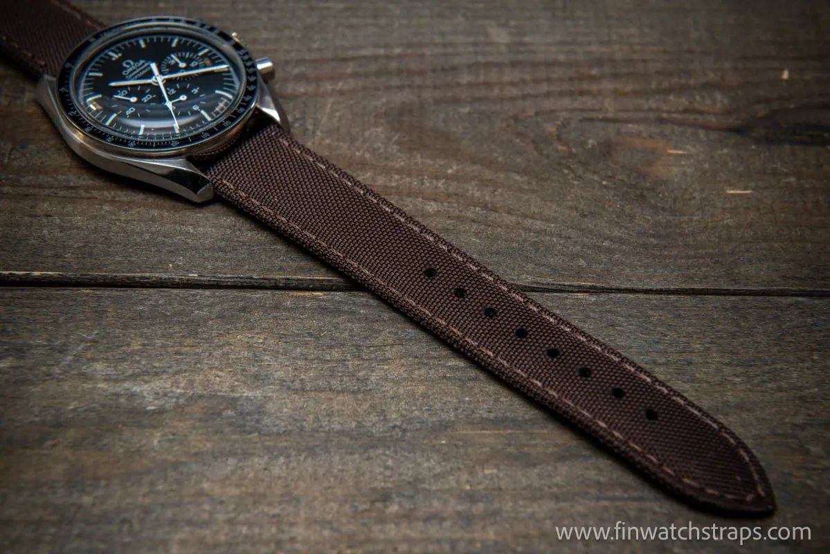 Sailcloth waterproof watch strap.