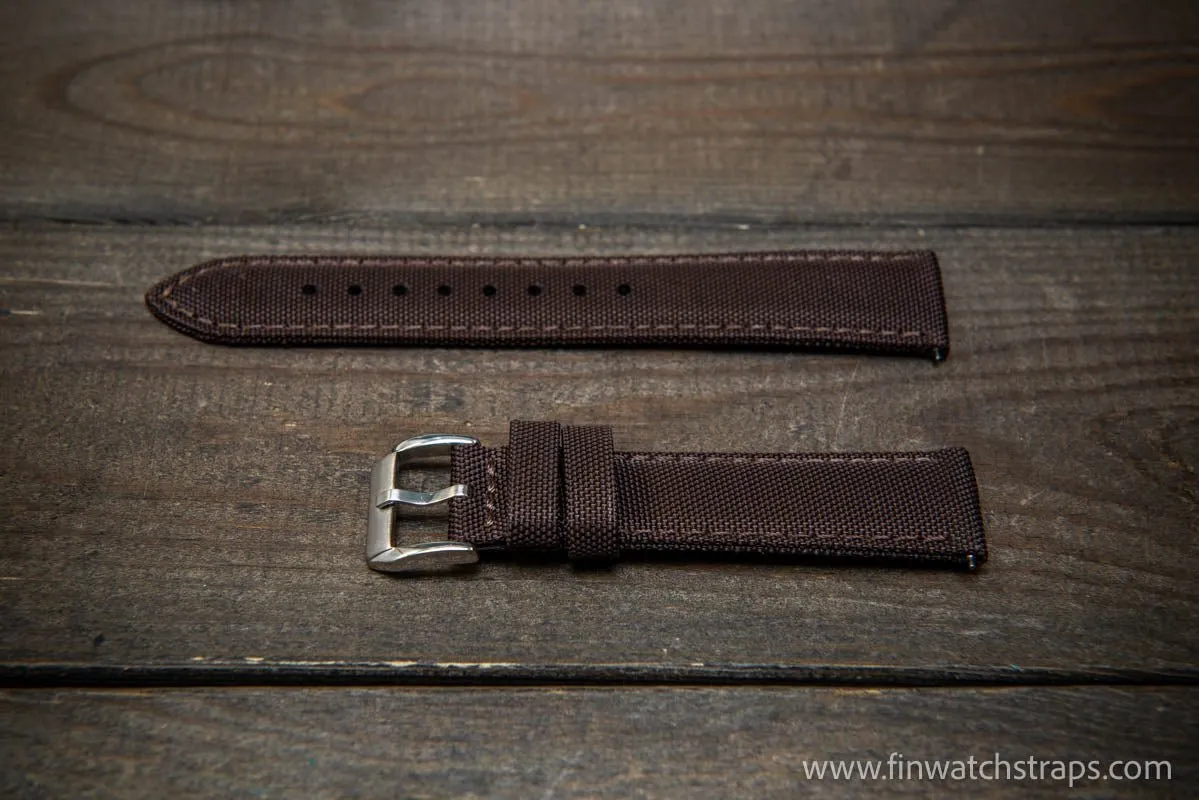 Sailcloth waterproof watch strap.