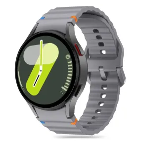 Samsung Galaxy Watch 4 / 5 / 6 / 7 / FE Tech-Protect Silicone Sport Urrem - Grå