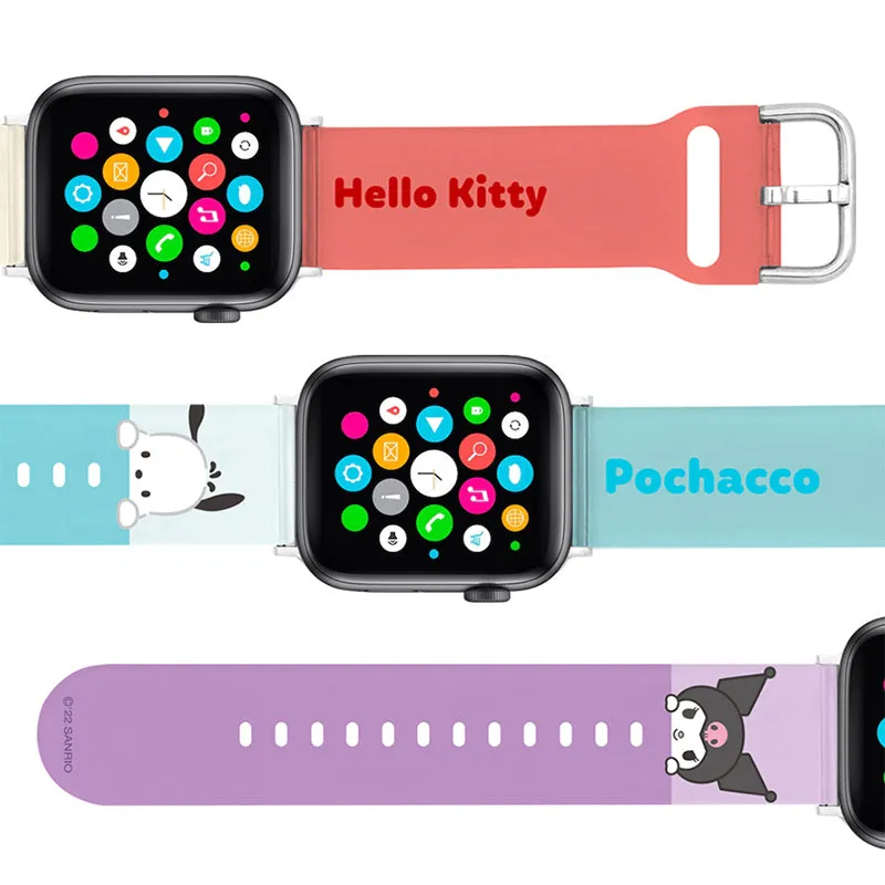 Sanrio Characters Peek Watch Strap Wristbands for Apple Watch