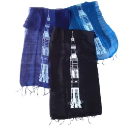 Saturn V Rocket Silk Scarf