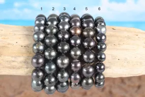 Save 60%! - Tahitian Pearl Bracelets, Tahiti Pearls A  (PB07 No. 1-6)