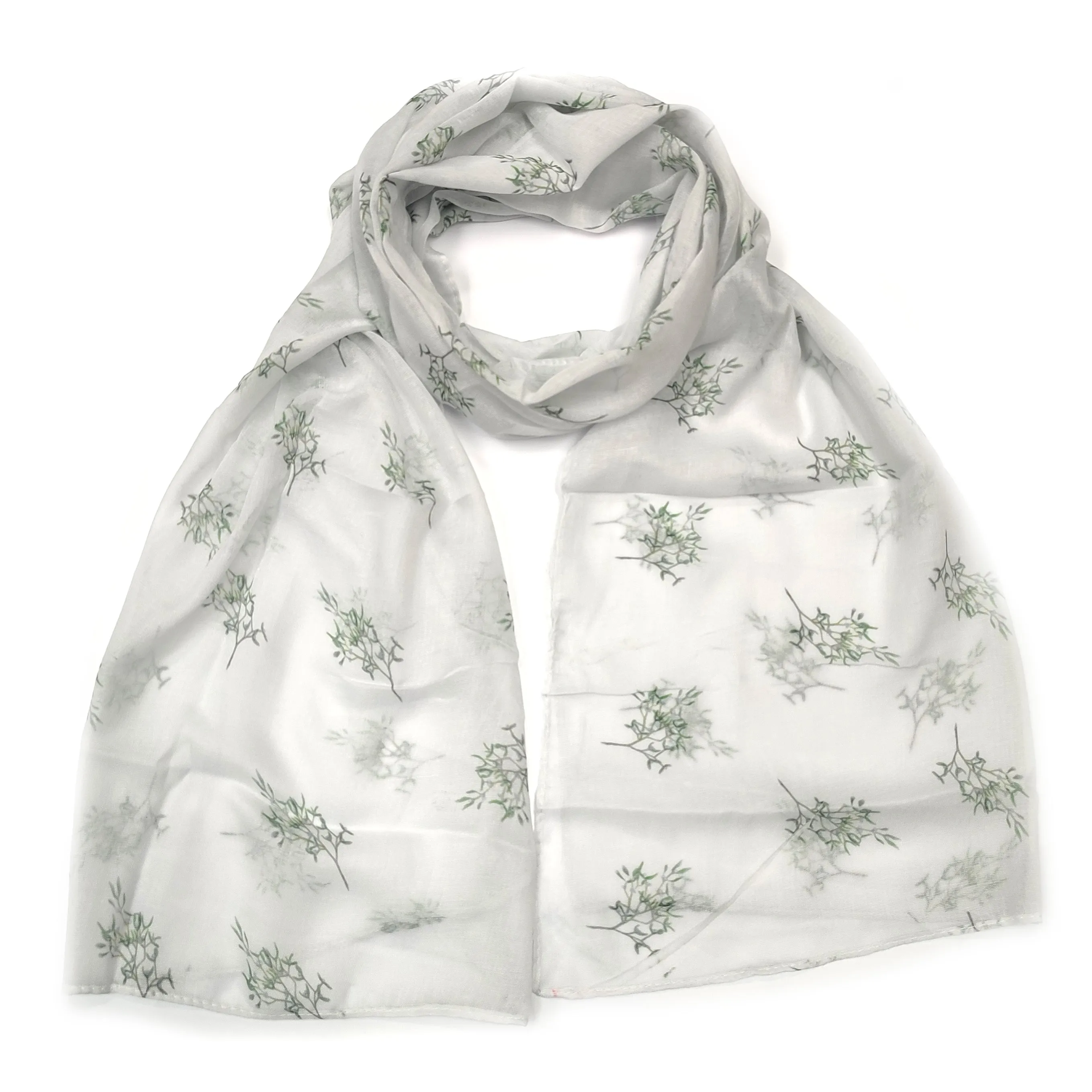 Scarf & Bracelet Gift Set in a Cracker - Mistletoe