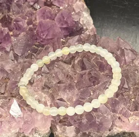 Serpentine aka" New Jade" Stretchy Bracelet