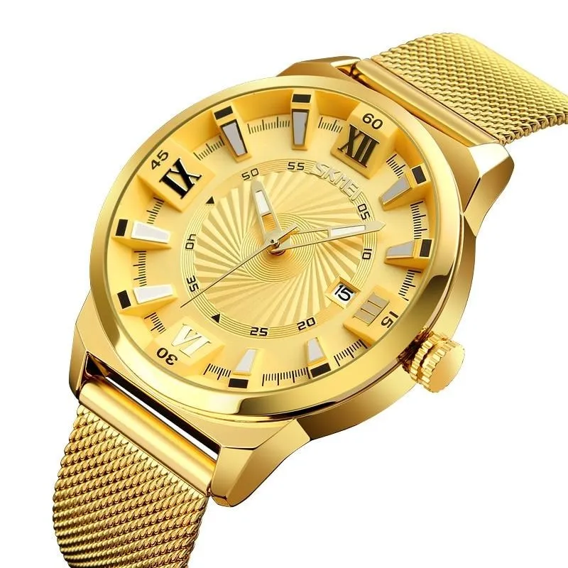 SKMEI 9166 Top Luxury Men Quartz Watch