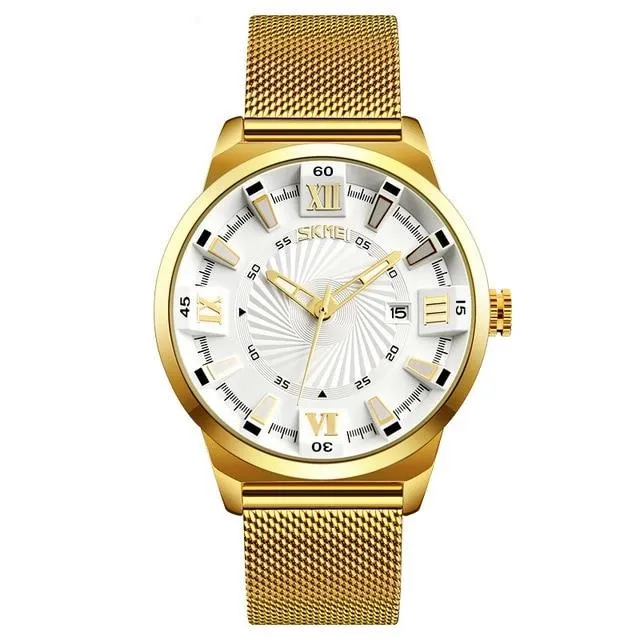 SKMEI 9166 Top Luxury Men Quartz Watch