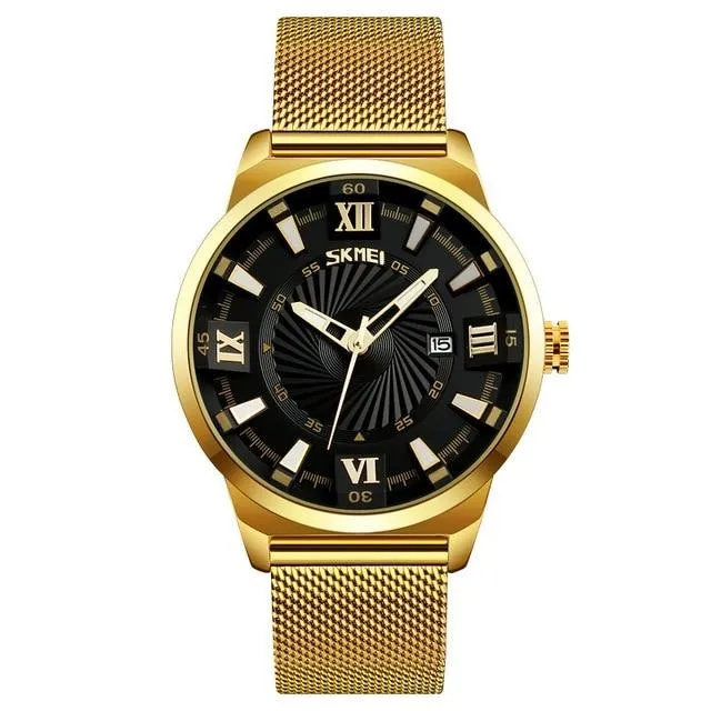 SKMEI 9166 Top Luxury Men Quartz Watch