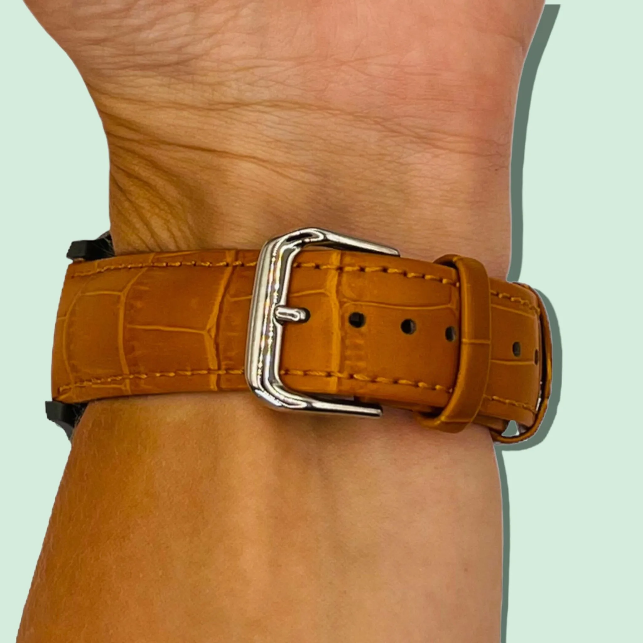 Snakeskin Leather Watch Straps Compatible with the Tommy Hilfiger 22mm Range