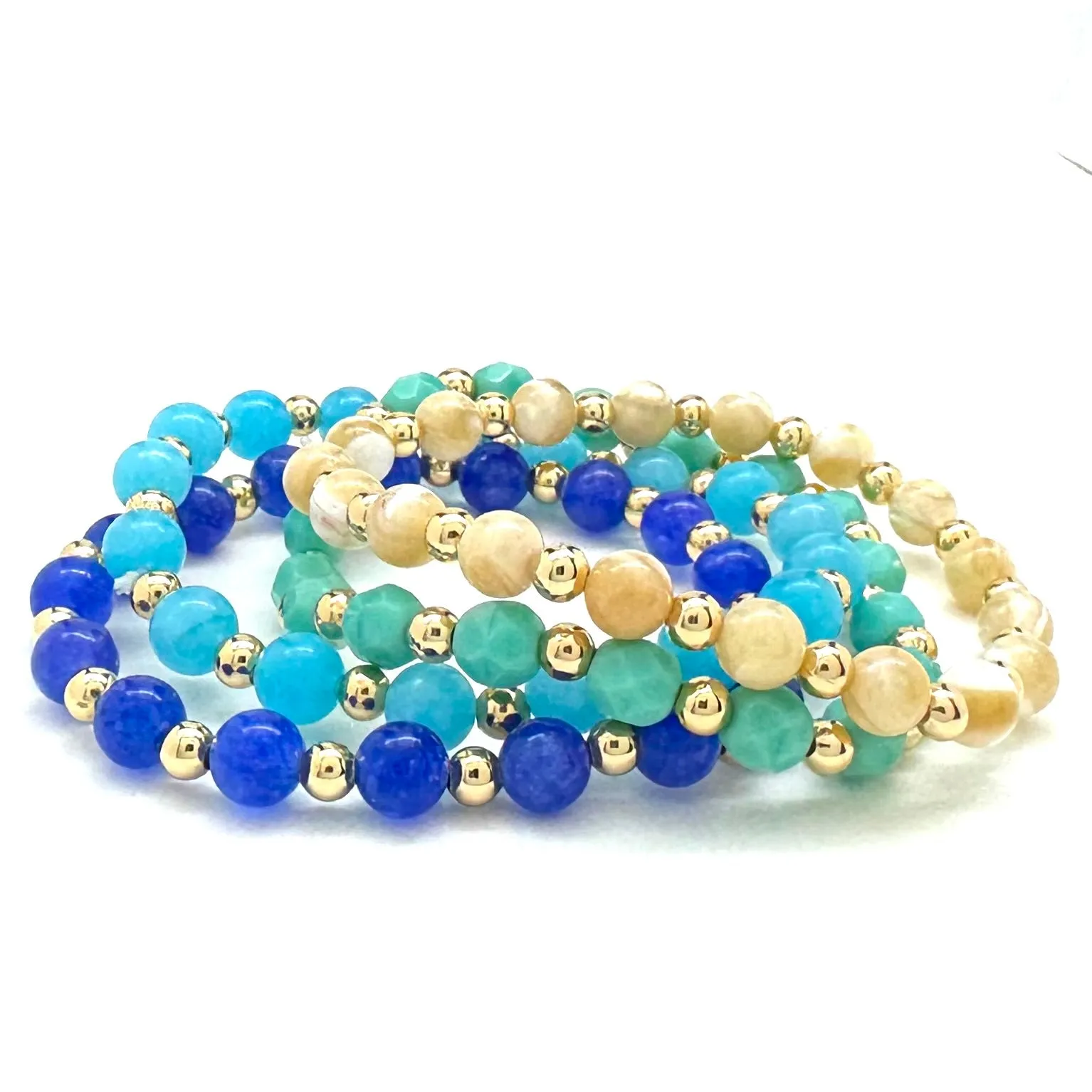 STONE BEAD BRACELET