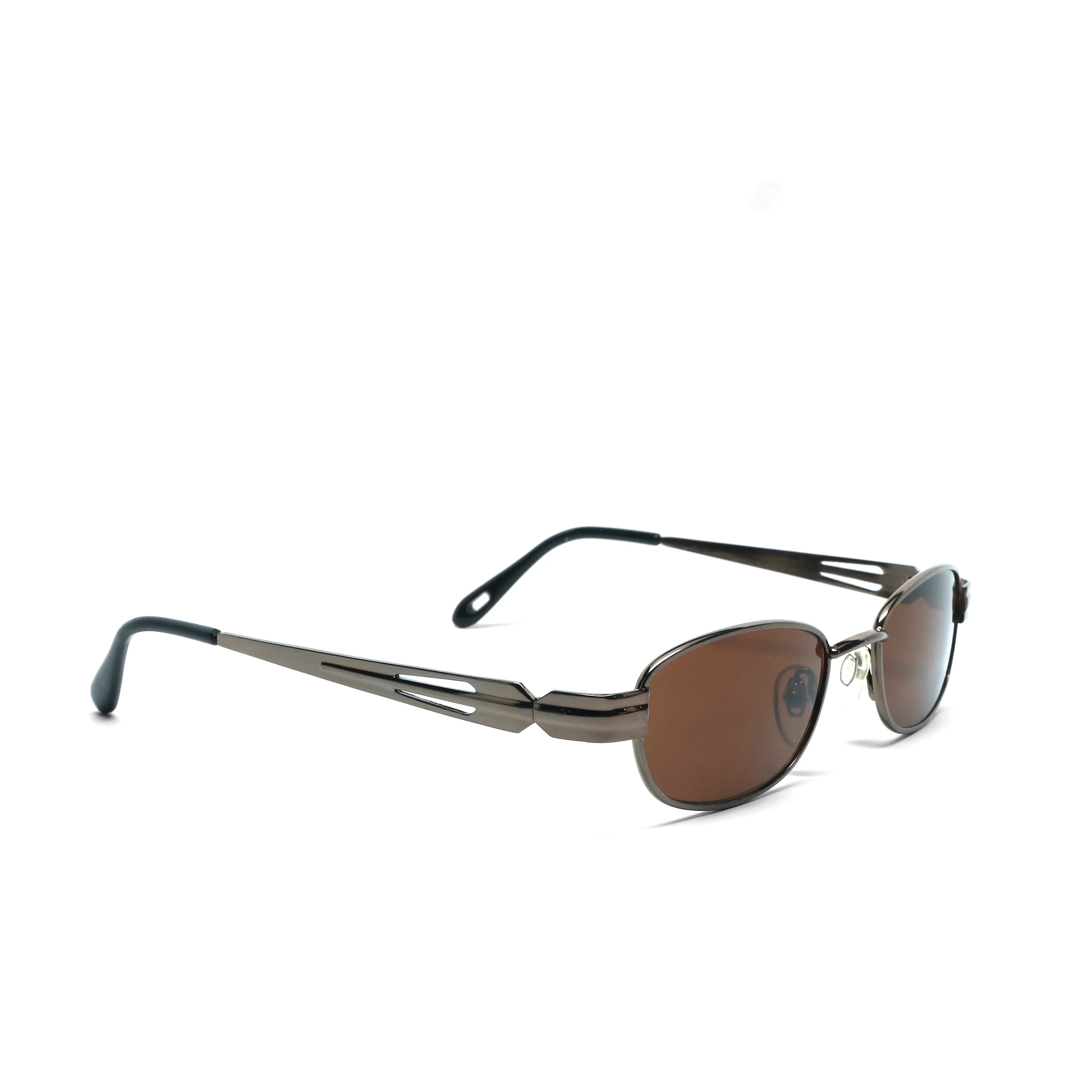 //Style 1123// 90s Deadstock Rectangle Sunglasses - Bronze