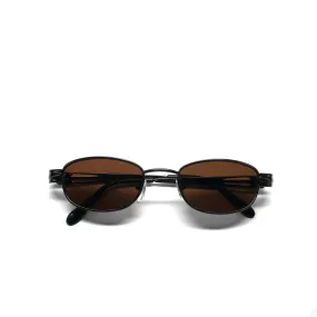 //Style 1123// 90s Deadstock Rectangle Sunglasses - Bronze