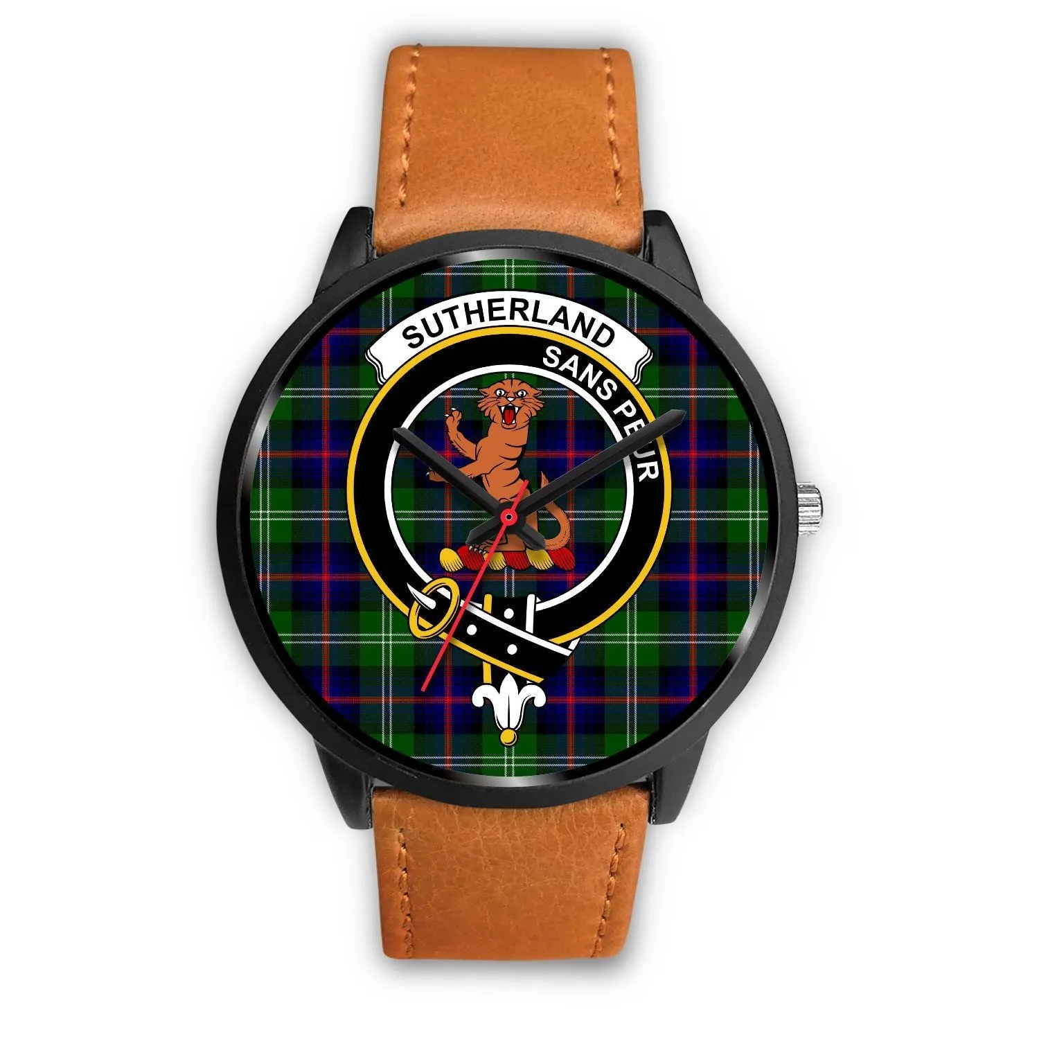 Sutherland I Clan Badge Tartan Black Watch