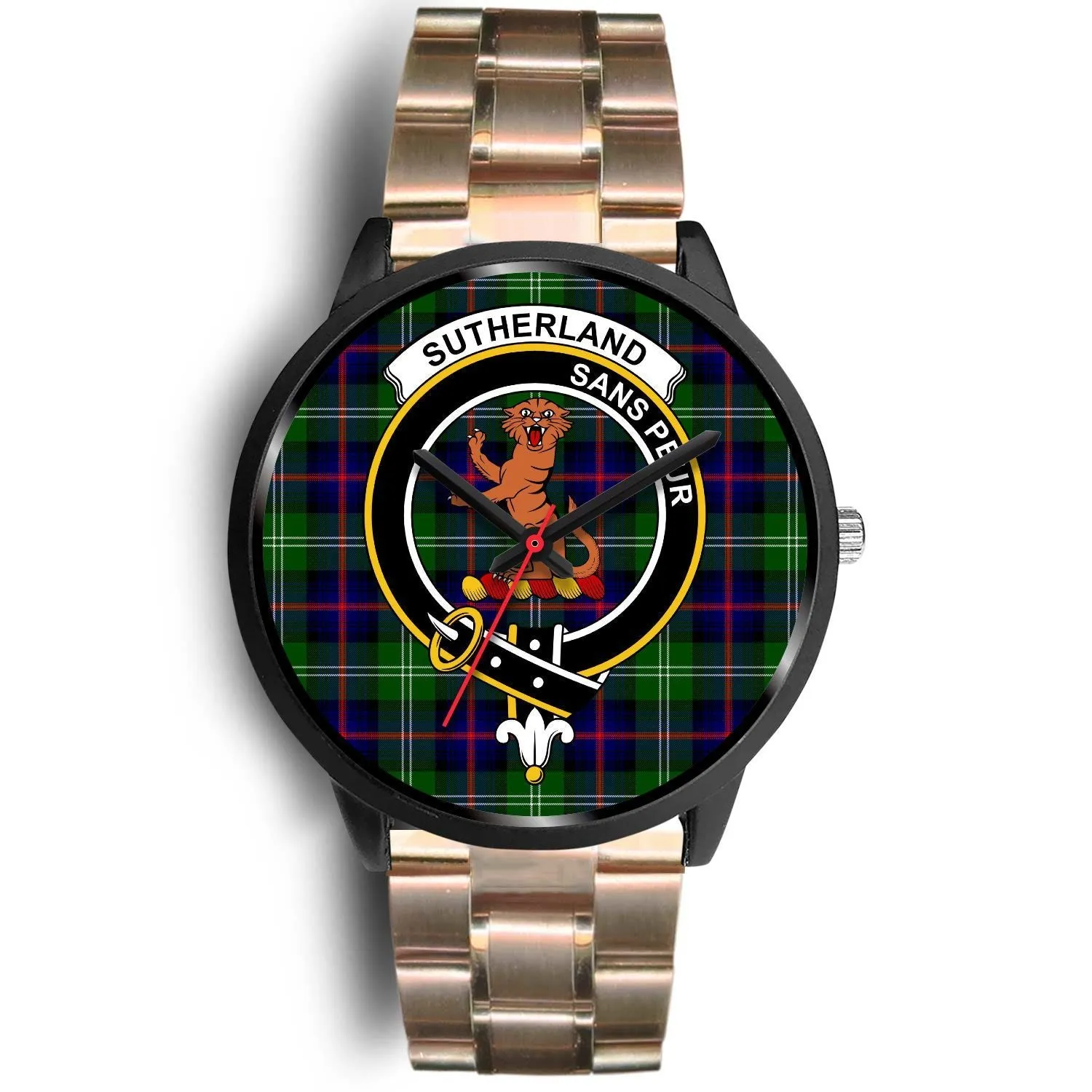 Sutherland I Clan Badge Tartan Black Watch