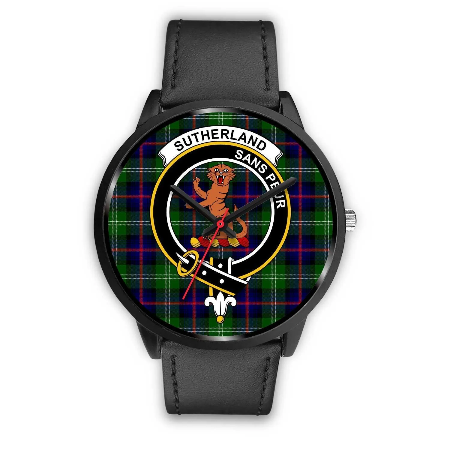 Sutherland I Clan Badge Tartan Black Watch