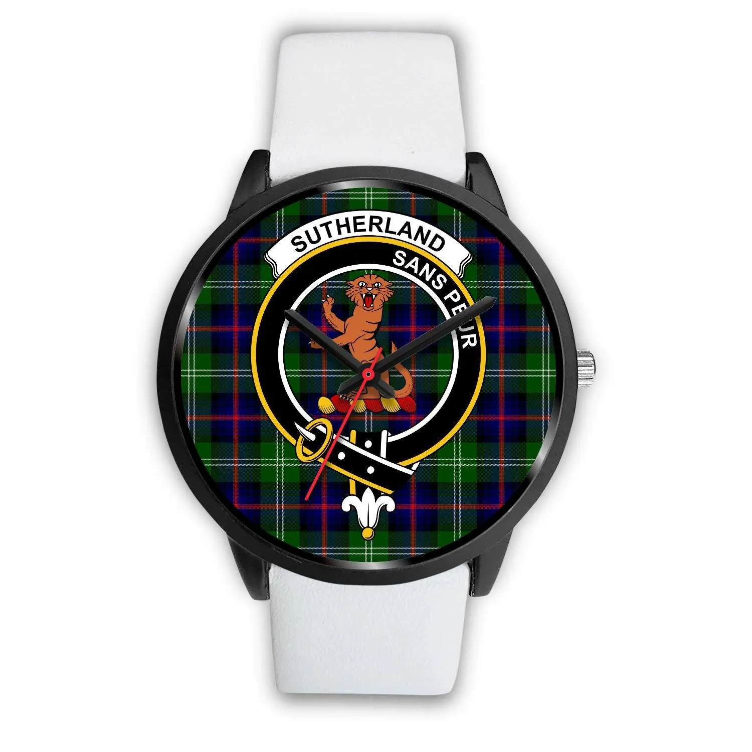 Sutherland I Clan Badge Tartan Black Watch