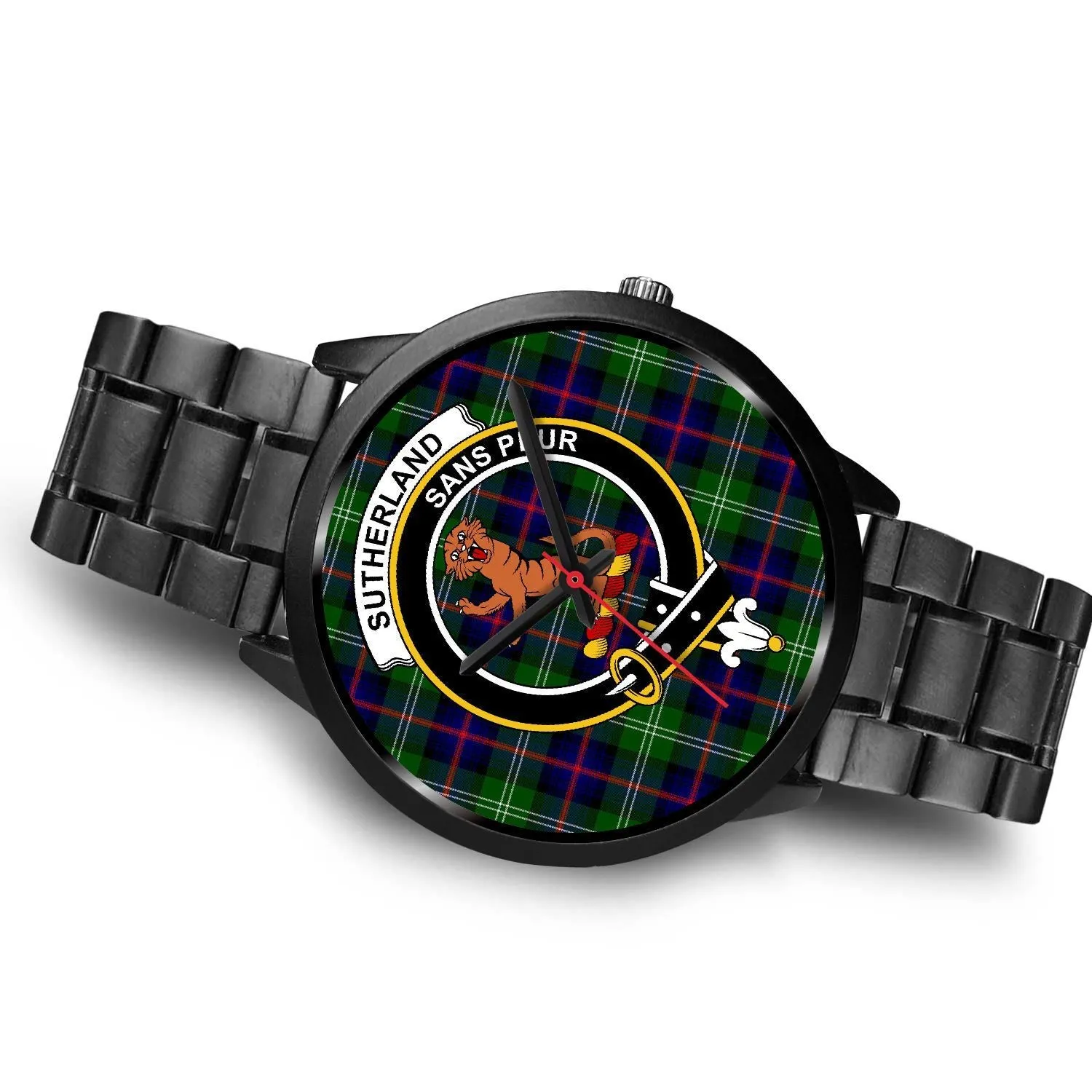 Sutherland I Clan Badge Tartan Black Watch